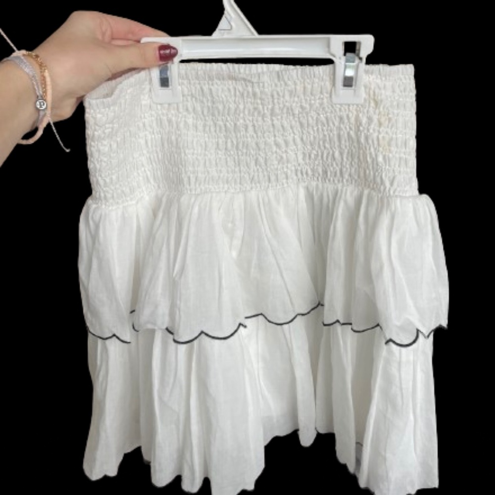 Belinda Tiered Mini Skirt (Francesca’s)
